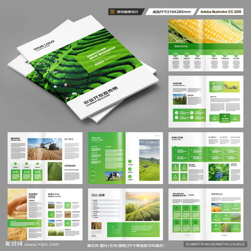 農(nóng)產(chǎn)品宣傳冊設(shè)計圖與廣告設(shè)計策略